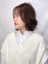 ヘアメイク ミチ 富田店(HAIRMAKE MICHI) 【MICHI 富田店　古作蓮】 ブラウンカラー ショート レイヤー