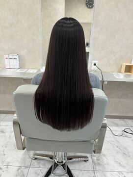 キング 枚方店(K!ng) 縮毛矯正髪質改善ハイライトレイヤーカット枚方美容室エクステ