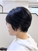 【手ぐしでまとまる】丸みショート☆