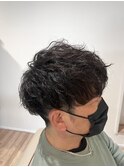 メンズツイストスパイラルパーマ