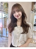 垢抜け韓国くびれヘア/ヘーゼルベージュ【銀座】