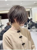 30代/40代/50代◎絶壁解消/白髪ぼかし/大人小顔ショート【湯本】