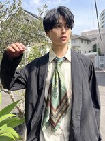 グリーンミドル(GREEN middle)&nbsp;メンズカットパーマ:ニュアンスパーマ/メンズマッシュショート