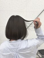 ビーヒアナウ N゜03 金沢駅西店(BE HERE NOW)&nbsp;ナチュラルボブ/大人ボブ/小顔ショートボブ/20代30代40代