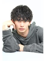 リップス 吉祥寺店 (LIPPS)&nbsp;波巻きシャドウパーマラウンドマッシュ