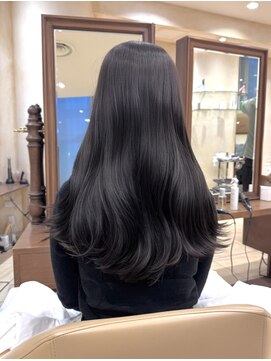 ザック ヴィ(ZACC vie) グレージュ/艶髪/ブリーチなしカラー/6トーン/暗めカラー