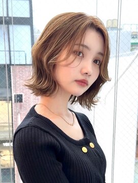 ルームバイシー 新宿(Loom. by Sea) イメチェン×ボブレイヤー[韓国/新宿/顔まわり]松本