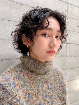 アンドレイ 表参道(andrey) 着物ヘア/大人ガーリー/ダークアッシュ/似合わせカット/表参道