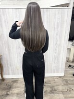 ラッズプラスエイチ(Lads+h)&nbsp;ハイライトカラー　ミルクティーグレージュ　グレージュ