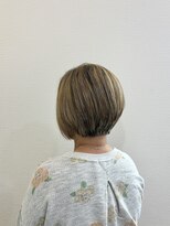 ハレウミヘアー 阿見(ハレウミhair)&nbsp;阿見町/ショートカット/アンブレラカラー/脱白髪染め/ヘッドスパ