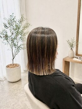 ココル(cocoru)の写真/脱白髪染めも可能◎白髪を活かす透明感カラーで自然な艶髪へ♪