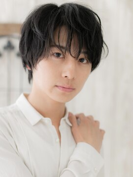 トニーアンドガイメン ホテル京阪仙台店(TONI&GUY MEN) ダウンパーマブラックくせ毛風ビジカジ爽やかショートk仙台