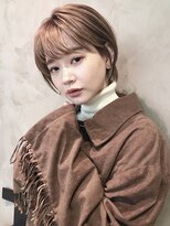 ライラ(LAILA) 札幌大通 大人ショートボブ ハイトーン透明感カラー