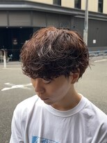 ノイセルヘアー(Noisyle Men's hair) リバースセンターパート/ニュアンスパーマ/ダウンバング/大阪◎