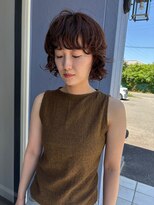 モンルル プル(mon loulou + plus)&nbsp;ボブパーマ、レイヤーボブ、耳掛けボブ
