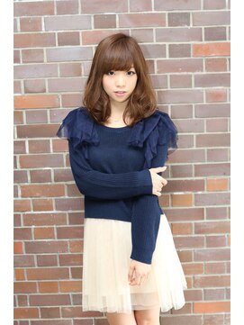 アース コアフュールボーテ 川中島店(EARTH coiffure beaute) ルミエールベージュデザインカラー