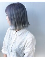 ヘア ラボ ニコ 藤沢店(hair Labo nico...) ケアブリーチ3回のオーロラカラー