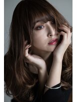 カッファ 東銀座(CUFFA)&nbsp;【CUFFA】無造作カールデザインカラーロングヘア東銀座築地新富