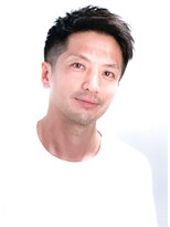 メリケンバーバーショップ コウベ(MERICAN BARBERSHOP KOBE)&nbsp;ビジネスくせ毛風パーマソフトツーブロック#m6122