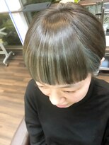 エノモト(ENOMOTO) 個性的インナーカラー◎ブルーシルバー