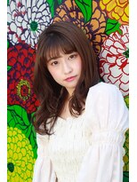 ナオキ ヘアー ドレッシング 銀座店(NAOKI HAIR DRESSING) ミディアムレイヤーココナッツブラウン