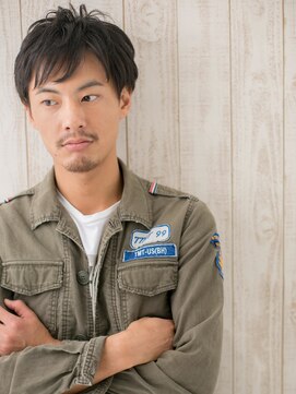 グルーミングサロン バーバー キャッスル 北浦和西口(Grooming salon Barber Castle) くせ毛カットでルーズに★ワイルドミニウルフJ