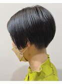 大人可愛い20代30代40代刈り上げハンサムショート◎