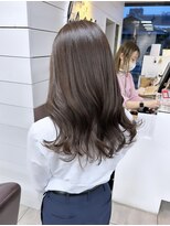 ブレス 小阪店(brace) 艶感髪が綺麗に見えるブラウンベージュ☆☆☆