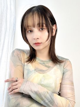 ラフィス ヘアー バース たまプラーザ店(La fith hair Bath) 【La fith】外ハネボブ×インナーカラー