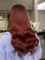 ロウル 渋谷(LOWRL)&nbsp;ボルドーカラー/ケアカラー/ダブルカラー