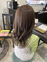 マイ ヘア デザイン 岡崎(MY hair design)&nbsp;前髪/マチルダボブ/ピンクベージュ/インナーグレージュ/岡崎