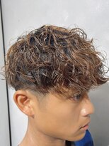 アミー 駒澤(Ammy komazawa)&nbsp;ソフトツイスパパーマ 刈り上げマッシュ/マッシュパーマ 纐纈