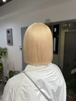 ペレ 栄店(PELE)&nbsp;切りっぱなしボブ/エアリーロング/美髪/ピンクブラウン/栄