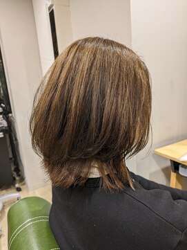 ヘアサロン ナノ(hair salon nano) 白髪ぼかしナチュラルベージュ