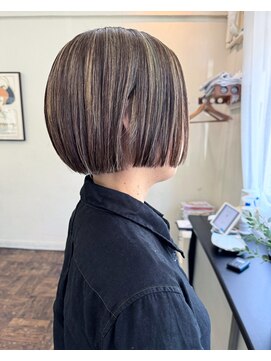 コラン 中目黒(collan) ハイライトミニボブ