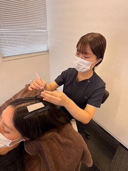 リヘア 渋谷店(Re:hair)の写真/【渋谷駅から徒歩4分】大型サロンが苦手の方でも安心のプライベートサロンです♪＜全席個室＞