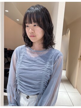 マーシィ(MARCIE) ダークチョコレート×パーマ