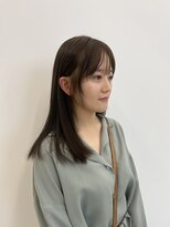 ビーヒアナウ N゜03 金沢駅西店(BE HERE NOW)&nbsp;【韓国ヘア/オリーブベージュ/明るめカラー/透明感】