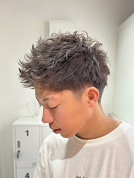 スイ(suiw) ジェットショートパーマ【suiw】昭和町/天王寺/阿倍野