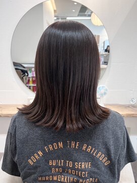 シアアルン 新小岩店(SHEER alun) 外ハネミディアム/重ためスタイル/SHEERalun新小岩店