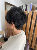 ゆるめツーブロック