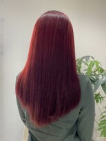 オリ 仙台(Oli)&nbsp;20代～30代ハイトーンレッドカラー/暖色/オージュア［仙台］