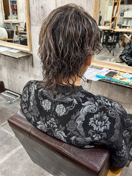 アムレヘアー(amule hair) 【amule hair】ツイスパホワイトメッシュ/20代/30代/40代/会社員