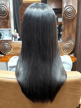 ハーシーバイアポロ 相模大野(HERSHE by apollo) 髪質改善縮毛矯正,レイヤー,縮毛矯正,白髪ぼかしハイライト.白髪