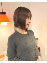 ヘルツ(Hz)&nbsp;【Hz】伊藤　オリーブブラウン＊ボブ