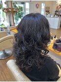 美髪パーマ＋カット