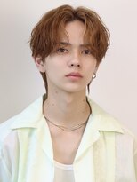 ニュアンスパーマダウンパーマ黒髪韓国マッシュツーブロック