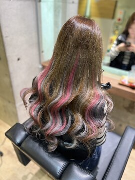 リノ(Lino) 色落ちする羽エクステデザイン♪♪