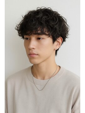 メンズサロンゲイン 名古屋 池下(men's salon Gain) ニュアンスパーマ/パーマ/眉毛カット/池下/覚王山/今池/本山