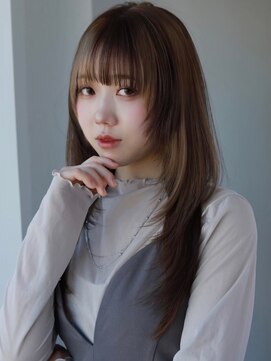 ソイクフ(SOY KUFU) 20代30代40代メルティカラーフェミニンロング似合わせカット